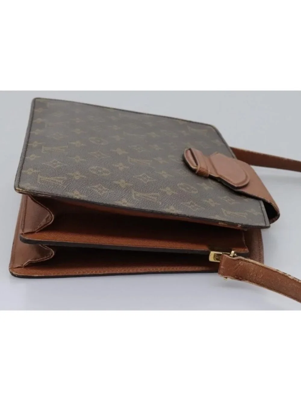 Authentic LOUIS VUITTON Monogram Kurcell Shoulder Bag M51375 LV